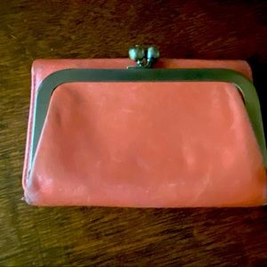 Authentic Hobo International Robin Compact Wallet in good used condition.